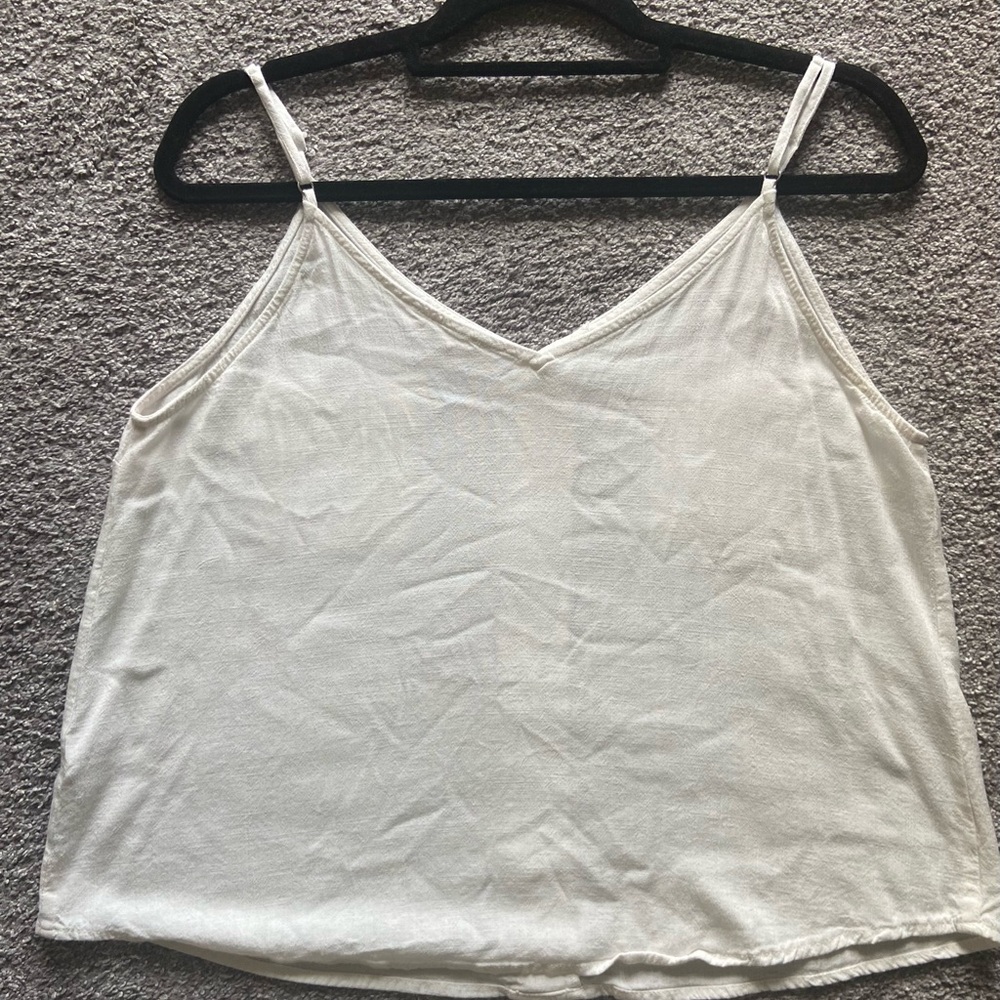 E M Rhea Two Pocket Cami | Off-White - Picture 4 of 8